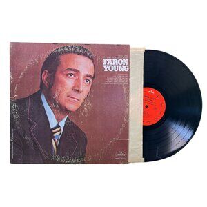 Faron Young This Time the Hurtin's On Me Country Vinyl LP 1972 Mercury 61376 VG+